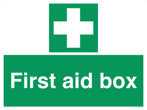 first aid box